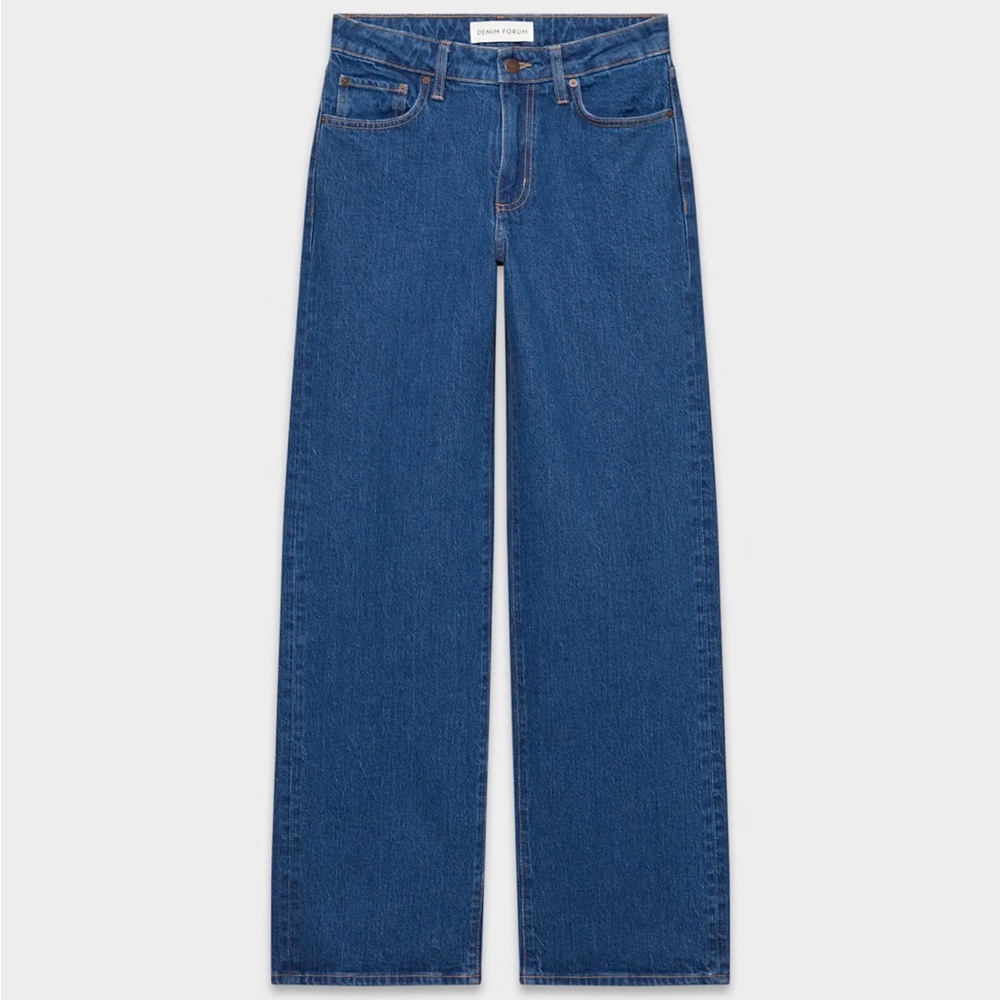 Aritzia Lana Mid Rise Wide Leg